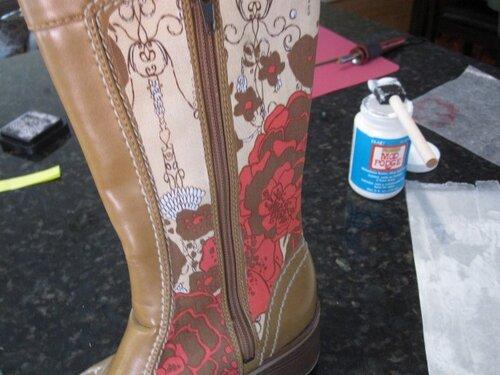 Как украсить голенище сапог. Декор обуви —, как обновить сапоги
