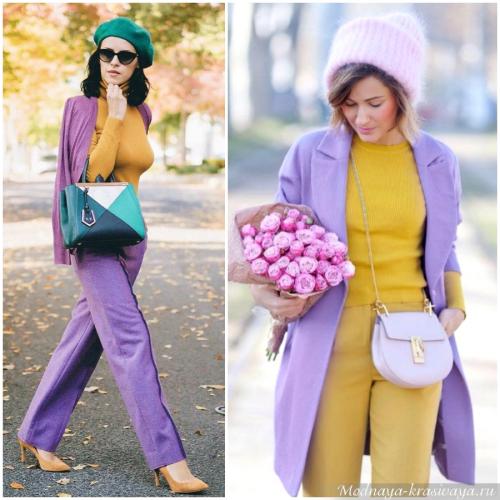 Темно фиолетовый кому идет. Фиолетовый: цвет тепла и холода