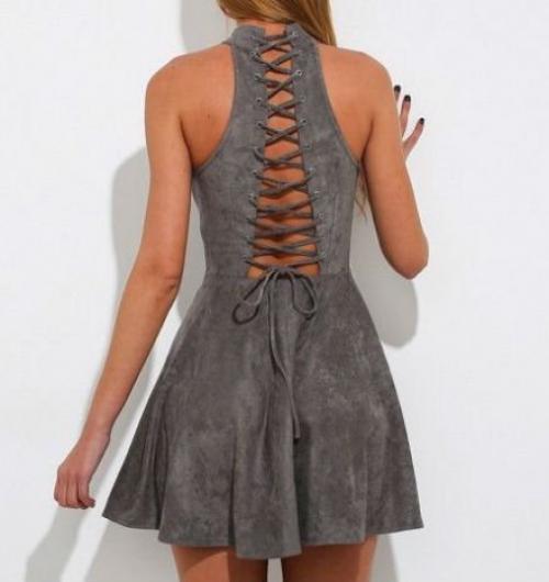 Замшевое платье для полных. Модные тенденции замшевых платьев в 2019 г.