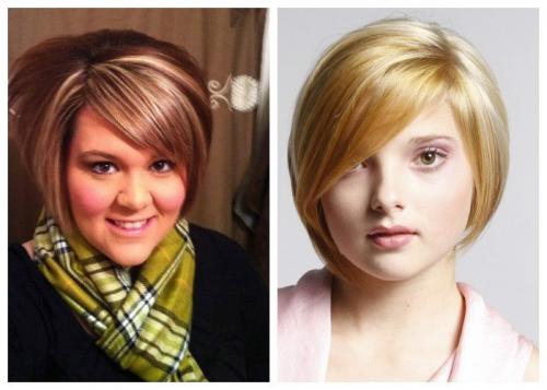 Короткие стрижки на кудрявые волосы для полных. Короткие стрижки для полных женщин