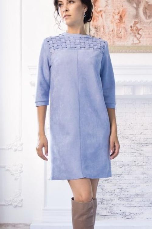 Платья из замши 2019. Фасоны