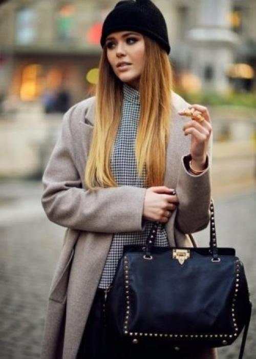 Пальто и головные уборы. Какая шапка подойдет 06