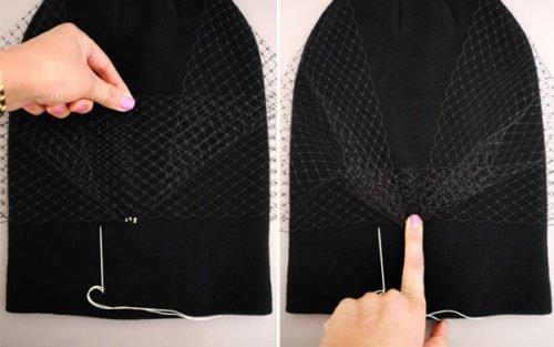 Как украсить шапку пайетками. Как украсить шапку ( 12 фото )