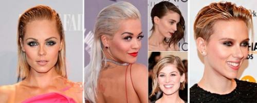 Как красиво заколоть челку при отращивании. Укладка с помощью средств для стайлинга