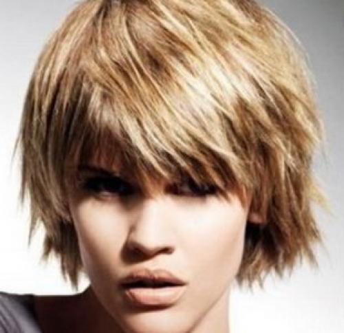 Короткие стрижки женские. Каскад на короткие женские волосы