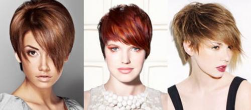 Короткие стрижки женские. Каскад на короткие женские волосы