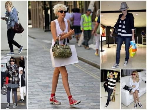 С чем можно носить бордовые кеды. Более подробно о некоторых сочетаниях цветов