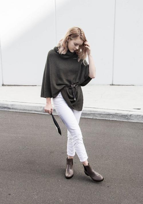 С чем носить сапожки челси. Женские ботинки челси - 14 модных образов, с чем носить