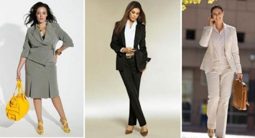 Современная мода для женщин 40 лет. Офисный лук