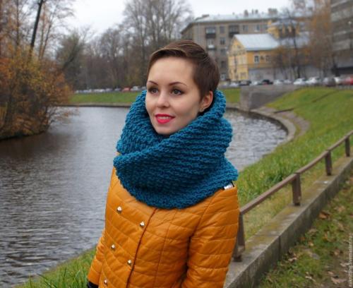 Как правильно носить снуд в два оборота. Разновидности 25