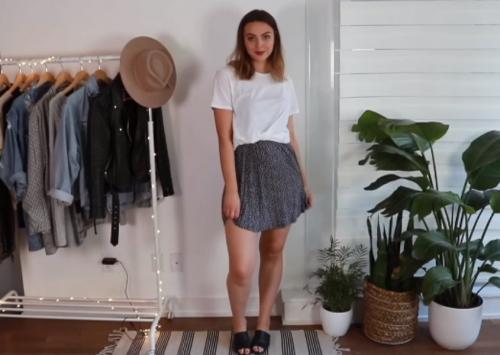 Белая футболка женская с чем носить. Как носить базовую белую футболку - 12 аутфитов от Kayla White