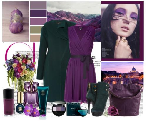 Кому идет сливовый цвет. Как носить сливовый цвет