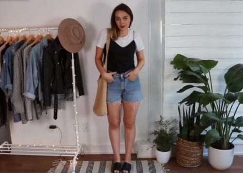 Белая футболка женская с чем носить. Как носить базовую белую футболку - 12 аутфитов от Kayla White