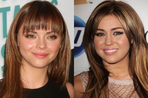 Стрижки для вьющихся волос и круглого лица. Стрижки на длинные волосы