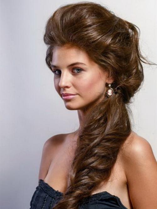 Прически с искусственными косами. Прически с накладными прядями по бокам в домашних условиях