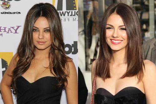 Стрижки для вьющихся волос и круглого лица. Стрижки на длинные волосы