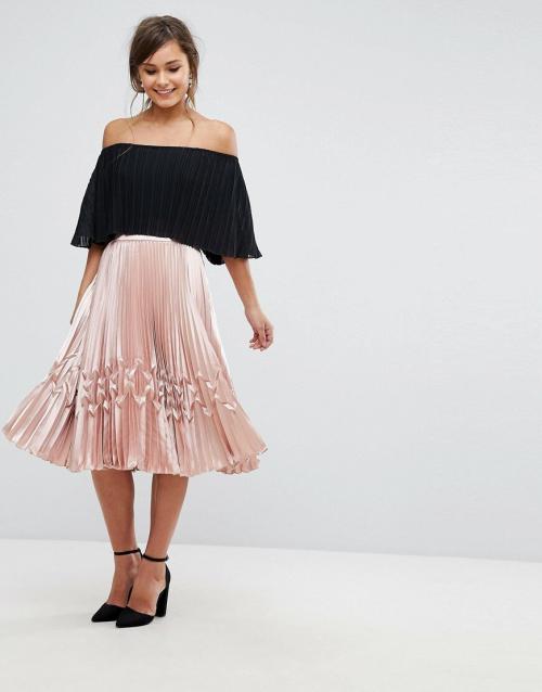 Юбка в вертикальную полоску 2019. 5 плиссированных юбок, которые будут на пике в 2019 году