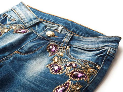 Как украсить джинсы вышивкой. 10 идей, как украсить джинсы вышивкой