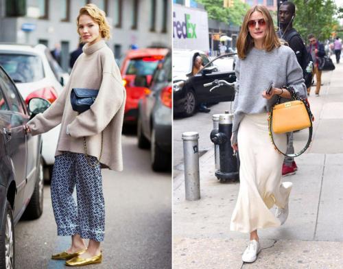 С чем носить куртку оверсайз. Стиль oversize: как носить объёмные вещи и выглядеть стройной