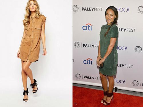 Замшевое платье для полных. Актуальные фасоны