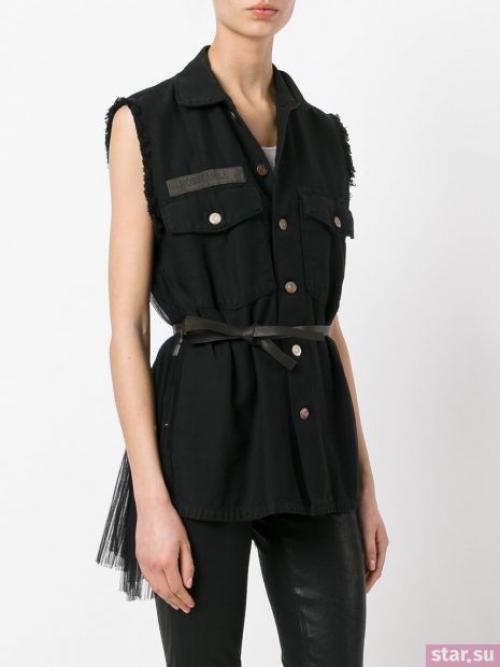 С чем носить жилетку трикотажную. С чем носить удлиненный жилет без рукавов летом