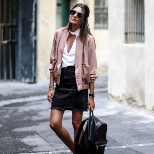 Розовый рюкзак с чем носить. Кожаный рюкзак – люксовый аксессуар для любого стиля