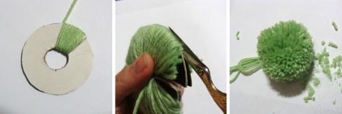 Как оформить верх вязаной шапки. Объемная женская шапка с косами спицами для начинающих