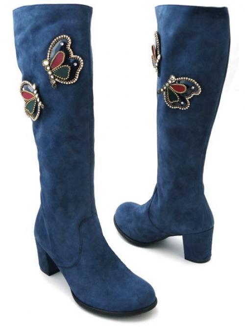 Как украсить голенище сапог. Способ № 1 Добавить элементы декора