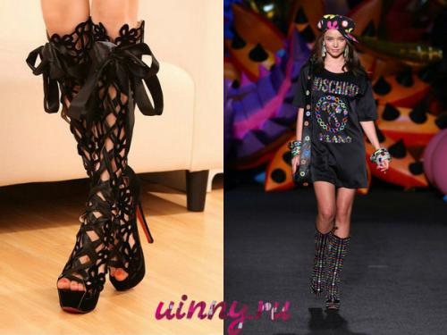 Летние сапоги с чем носить. Модные летние сапоги в дырочку – великолепный выбор для любого выхода из дома (с фото)