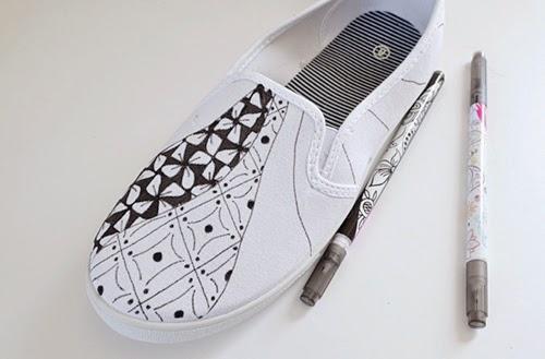 Как украсить мокасины своими руками. Декорируем белые мокасины