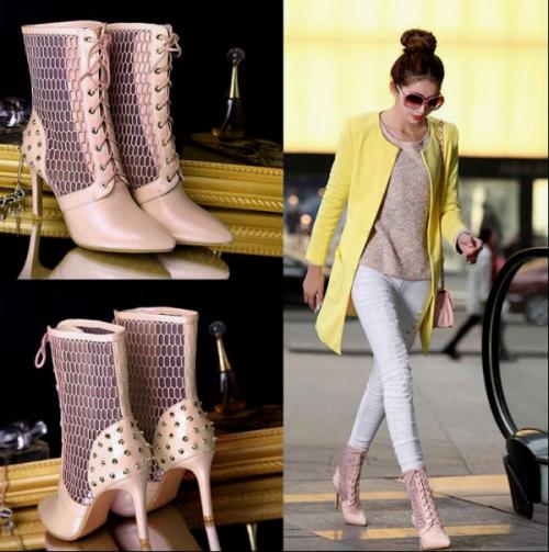 Открытые сапоги. Разновидности летних сапог.