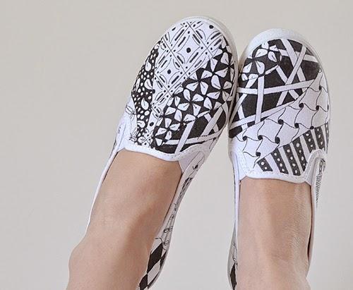 Как украсить мокасины своими руками. Декорируем белые мокасины