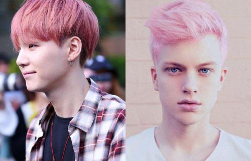 Блондинка с розовым отливом. Модный блонд 05