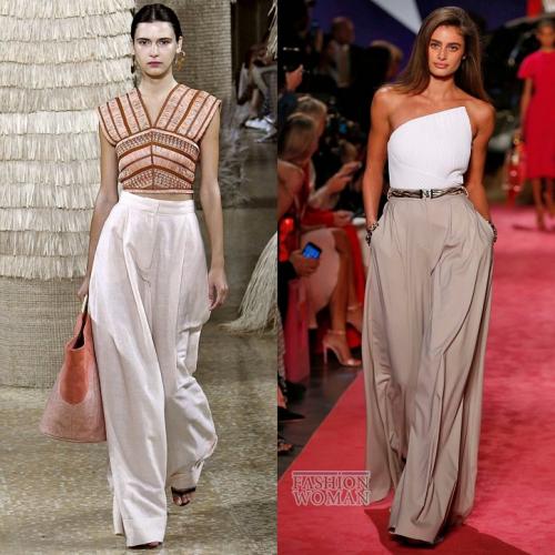 Кружевные брюки 2019. Модные брюки весна-лето 2020