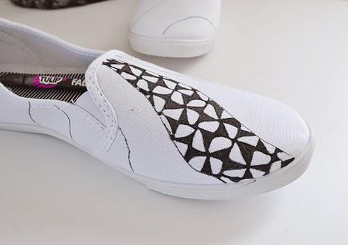 Как украсить мокасины своими руками. Декорируем белые мокасины