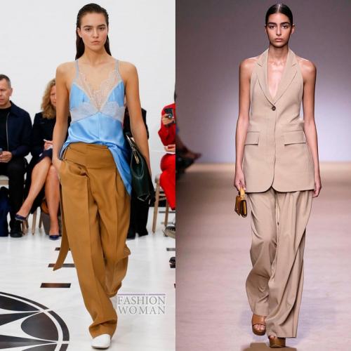 Кружевные брюки 2019. Модные брюки весна-лето 2020