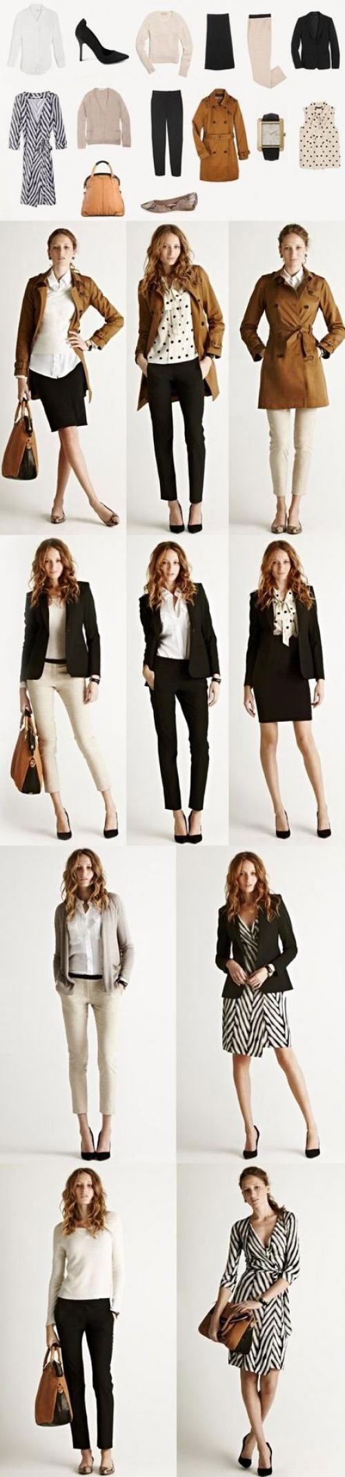 Примеры капсульного гардероба. Что такое капсульный гардероб? Как составить свою капсулу?