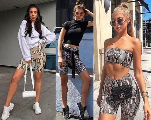 С чем носить леггинсы 2019. Модные велосипедки 2019-2020 тенденции, с чем носить облегающие шорты