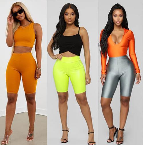 С чем носить леггинсы 2019. Модные велосипедки 2019-2020 тенденции, с чем носить облегающие шорты