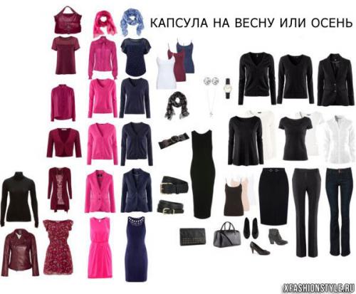 Примеры капсульного гардероба. Что такое капсульный гардероб? Как составить свою капсулу?