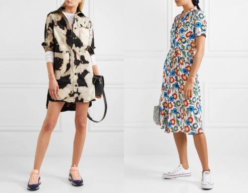 Платье с кедами 2019. Как комбинировать платье с кедами: модный тренд для всех возрастов 2019