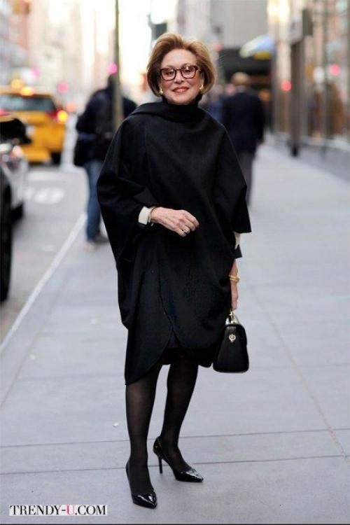 Модные образы для женщин з. Черный цвет