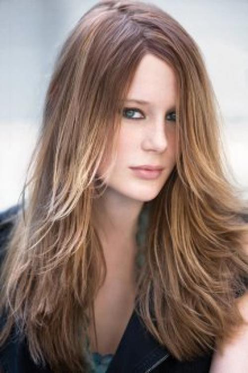 Из белого в русый без зелени краской эстель. Блондинка становится русой