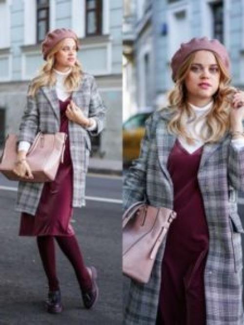 С чем носить берет осенью