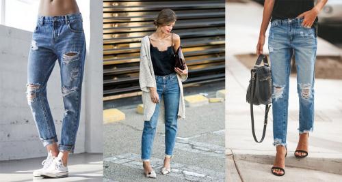 Чем отличаются джинсы бойфренды от бананов. Джинсы-бойфренды: с чем лучше носить, чем они отличаются от mom's джинс