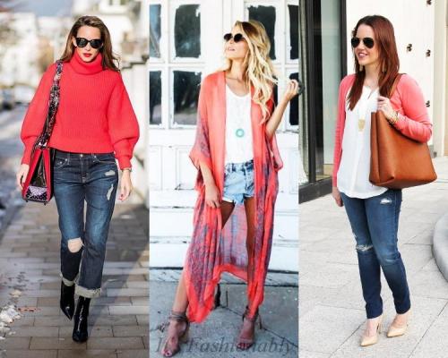 Коралловый цвет, как носить. Коралловый цвет в одежде: как носить?