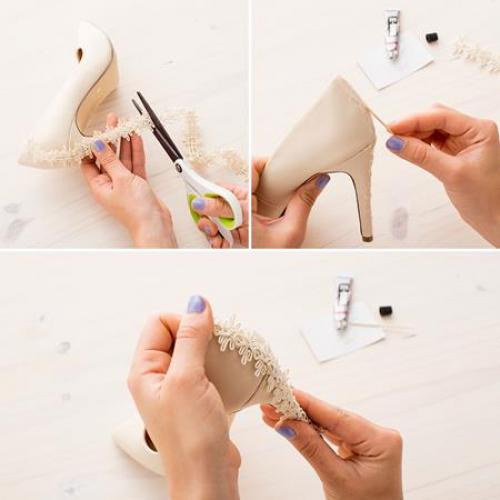 Как украсить туфли блестками. Как украсить туфли. Как украсить туфли своими руками?