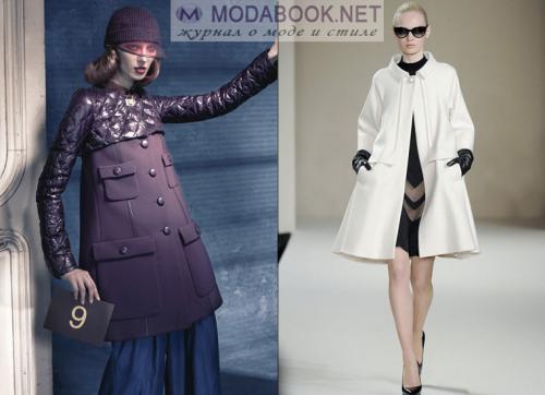 Черное драповое пальто женское с чем носить. Как выбрать пальто? 05