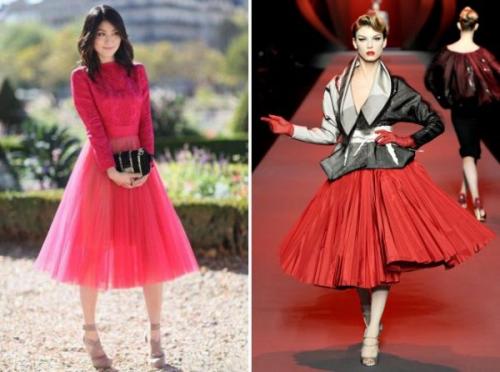 Платье нью лук для полных. Платья и юбки