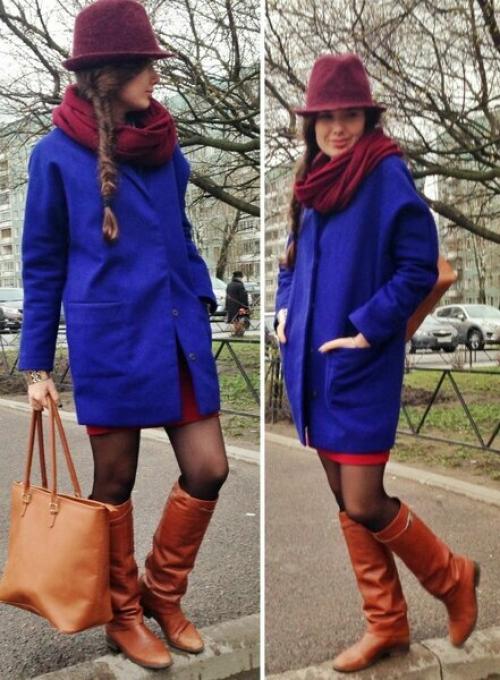 Зеленое пальто с шапкой. Как правильно подобрать шапку, шарф и перчатки к пальто. Простые правила